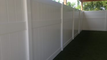 Lakeland 8' tall Vinyl Fence