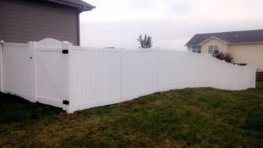 Lakeview 6' with Hampton Scallop Up Gate