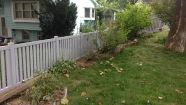 Rochester 4' Gray Vinyl Fence