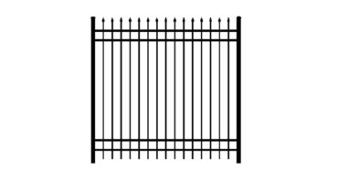 0141 Aluminum Fence