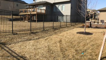 0240 6' tall Aluminum Fence