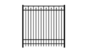 0243 Aluminum Fence