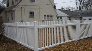 Atlantic White Vinyl Fence