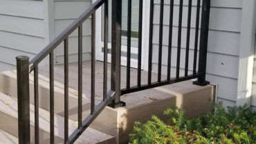 C10 Railing Black Textured