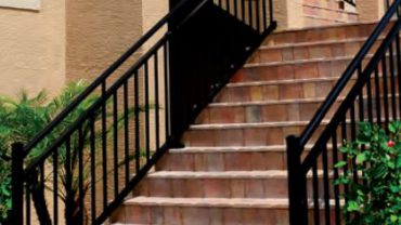 C30 Black Satin Railing