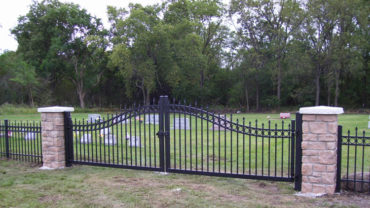 Aluminum Entry Gate