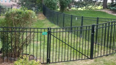 Standard Aluminum Gate with Bracing